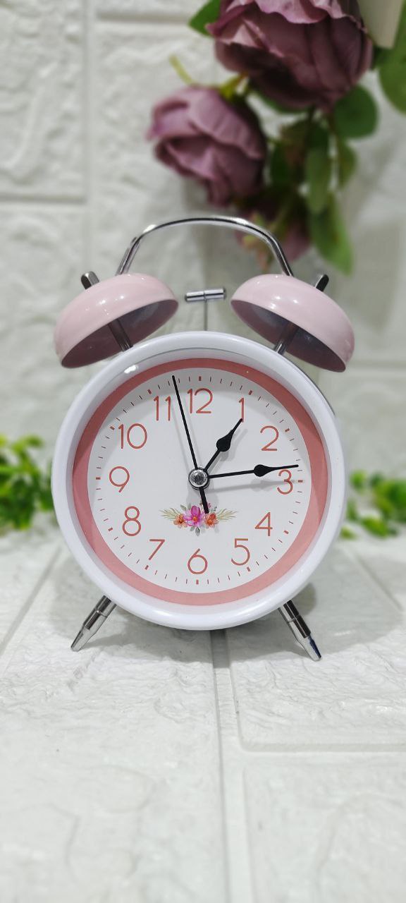 🕰️ منبه نحاسي معدني كلاسيك