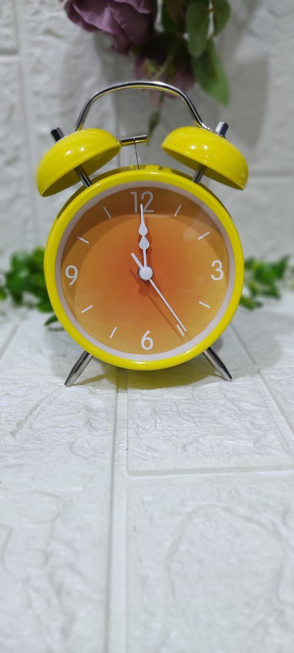 🕰️ منبه نحاسي معدني كلاسيك