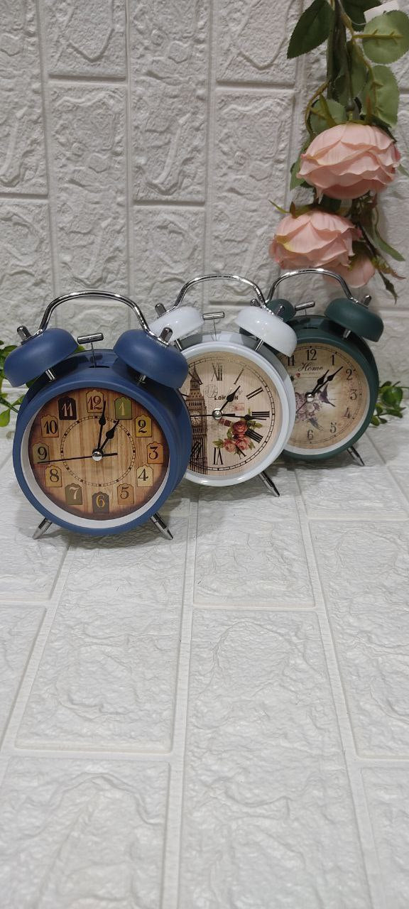 🕰️ منبه نحاسي معدني كلاسيك