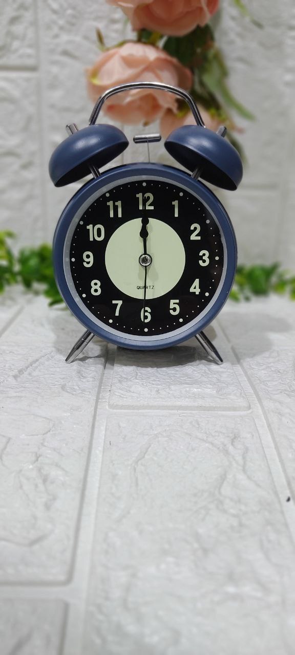 🕰️ منبه نحاسي معدني كلاسيك
