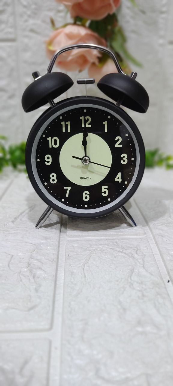 🕰️ منبه نحاسي معدني كلاسيك