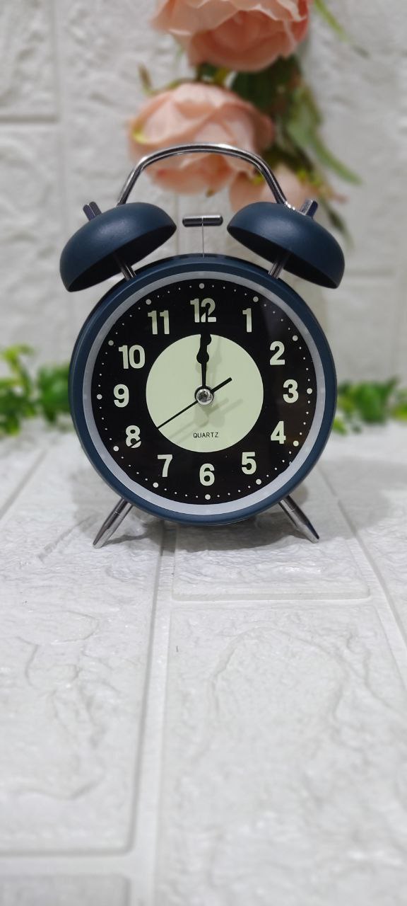 🕰️ منبه نحاسي معدني كلاسيك