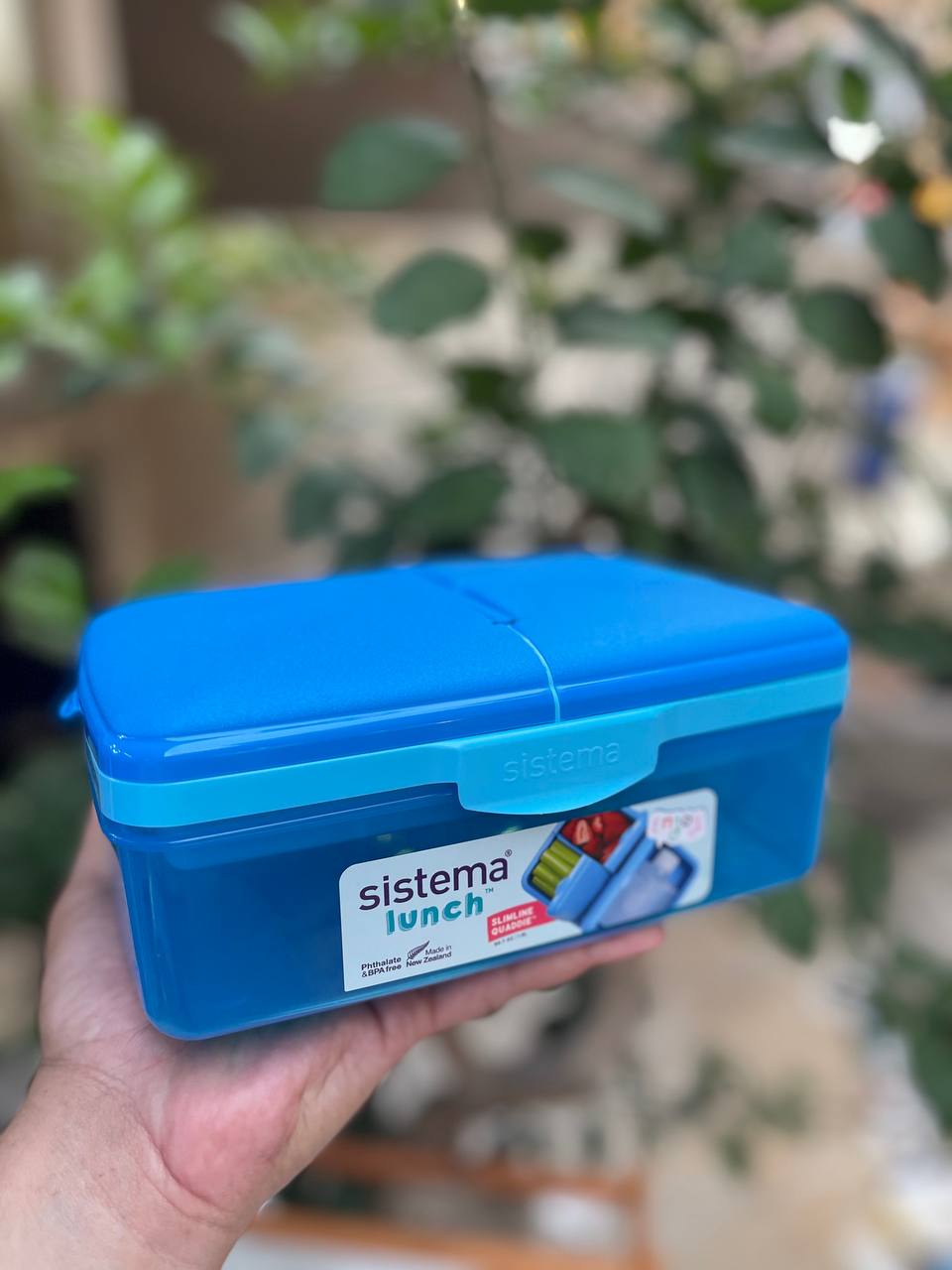 لانش بوكس Sistema بسعة 1.5 لتر + زجاجة عصير صغيرة – تصميم عملي لتنظيم مثالي لوجباتك اليومية