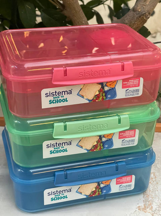 🥗 لانش بوكس Sistema – الجودة النيوزيلندية لمساحة أكبر وتنظيم أفضل