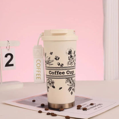 مج حراري شي إن 500ml – استانلس ستيل 316 أصلي للمشروبات الساخنة والباردة