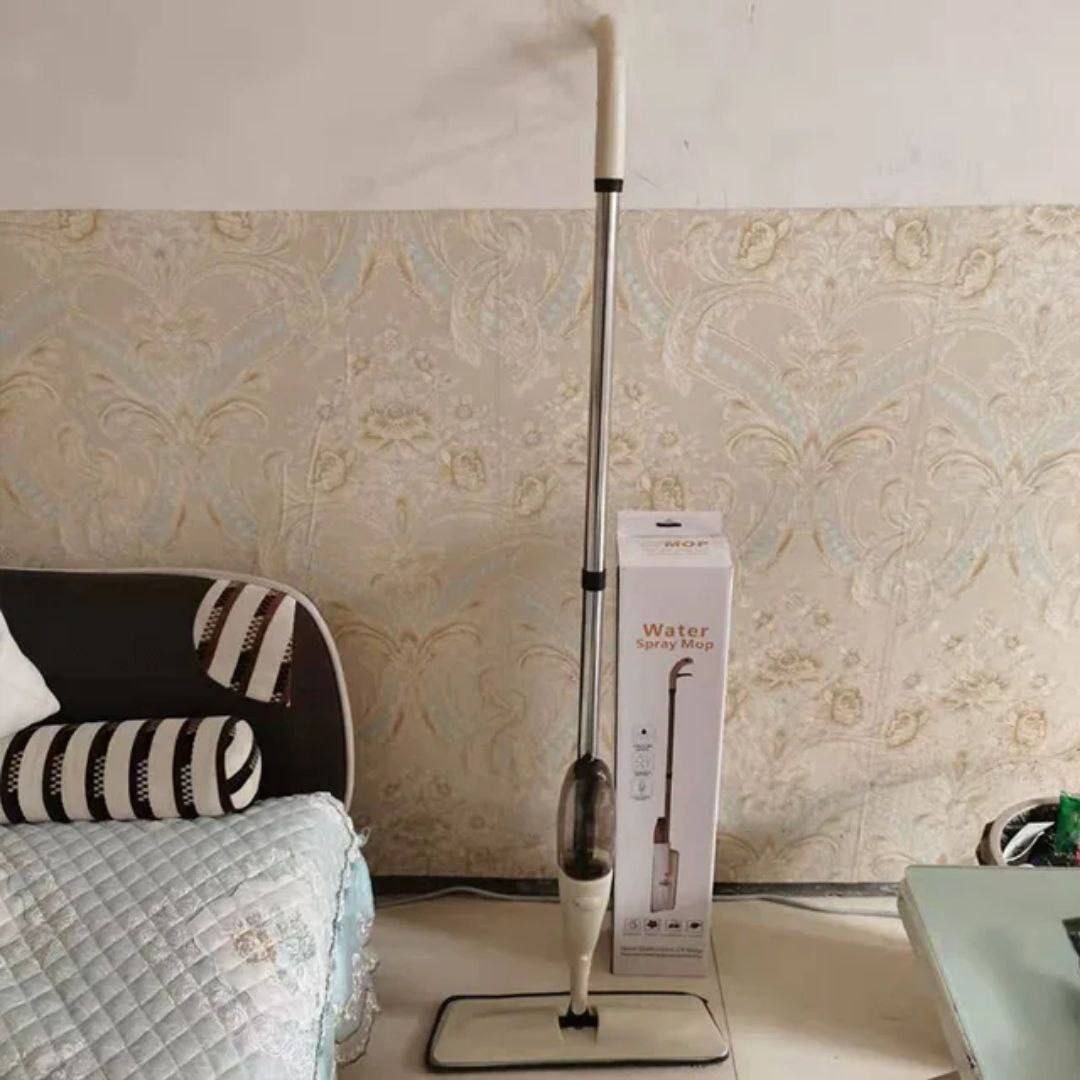 🧼 مساحة باركيه + بخاخة مدمجة – لتنظيف أسهل وأسرع لكل الأرضيات