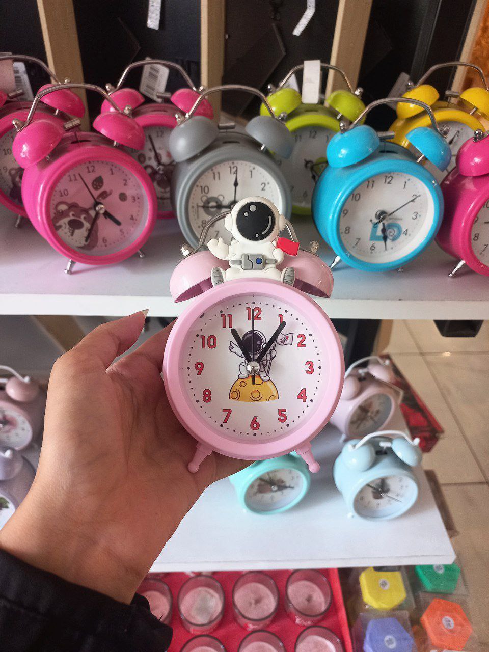 🕰️ منبه نحاسي معدني كلاسيك