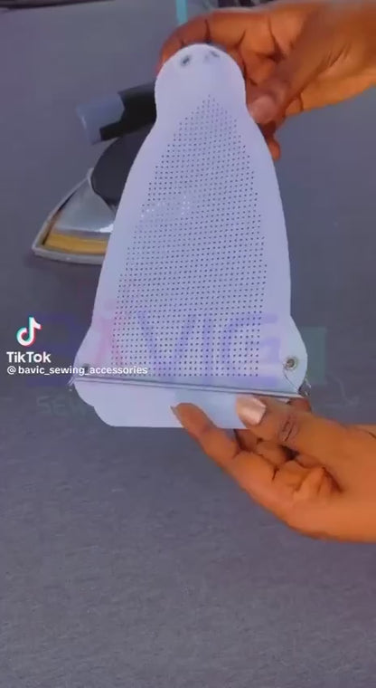 شوز المكواة – كفر تيفلون لحماية الملابس أثناء الكي | يناسب جميع أنواع المكاوي