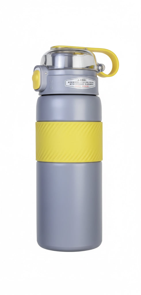 زجاجة حرارية ستانلس ستيل 550 مل – تصميم أنيق يحفظ الحرارة والبرودة لساعات | ترمس سفر مقاوم للتسرب