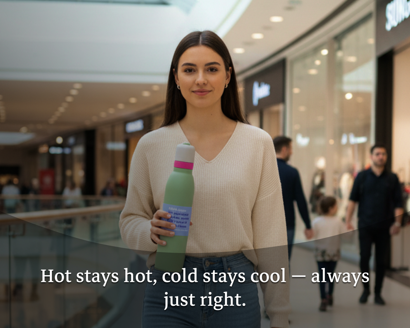 زجاجة ستانلس ستيل 700 مل – حفظ الحرارة والبرودة لفترات طويلة | ترمس حراري أنيق ومتين للسفر والعمل والرياضة