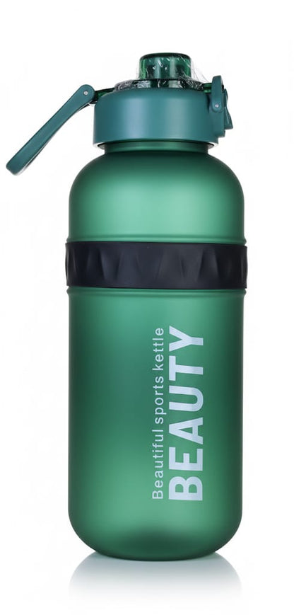 زجاجة مياه 1 لتر محكمة الغلق – خفيفة ومتينة للاستخدام اليومي والرياضة والسفر | تصميم عصري وأمان كامل من التسرب