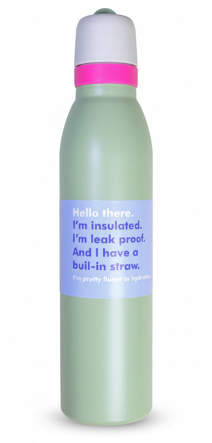 زجاجة ستانلس ستيل 700 مل – حفظ الحرارة والبرودة لفترات طويلة | ترمس حراري أنيق ومتين للسفر والعمل والرياضة